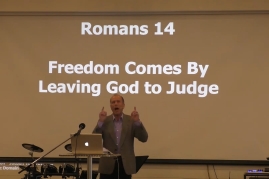 Freedom Comes By Leaving God to Judge